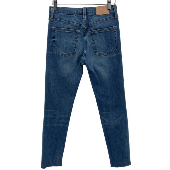 Frye Sienna Crop Skinny Cotton Stretch Jeans Size 27 Preppy Boho - Picture 6 of 10
